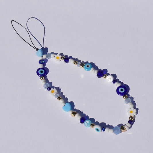 Clear Blue Sky Phone Charm