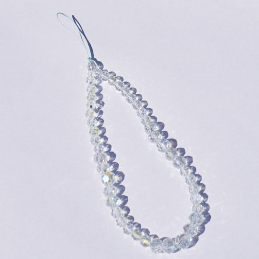 Clear Luxe Phone Charm
