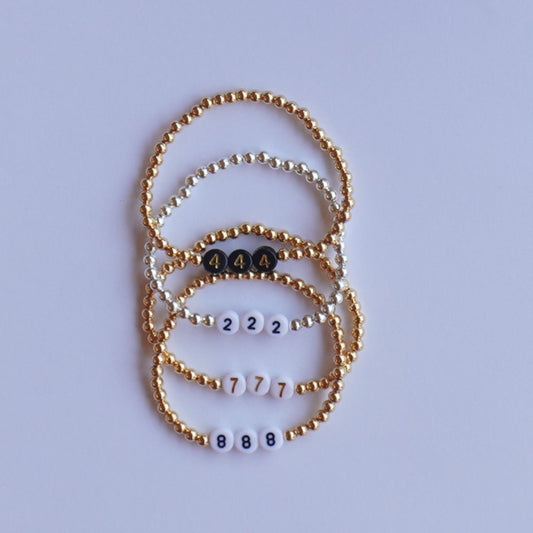 Angel Numbers Bracelet
