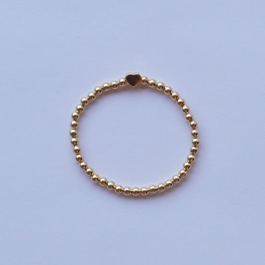 Baby Heart of Gold Bracelet
