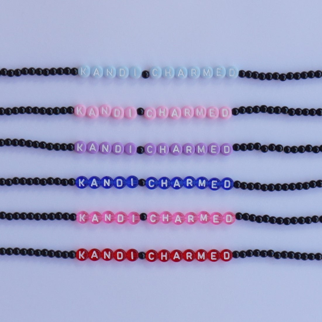 *Personalized* Glass Beaded Bracelet