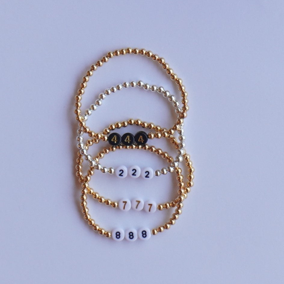 Angel Numbers Bracelet