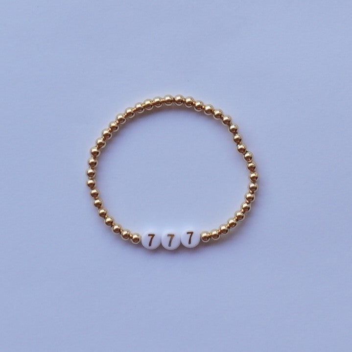 Angel Numbers Bracelet