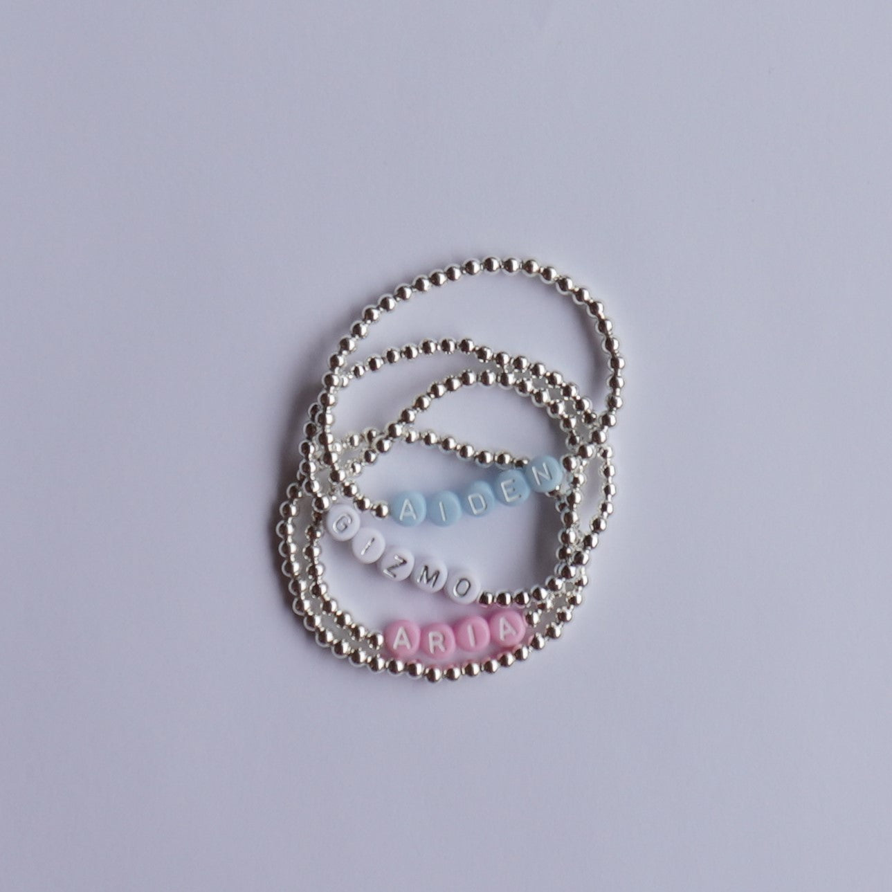 *Personalized* Classic Silver Bracelet
